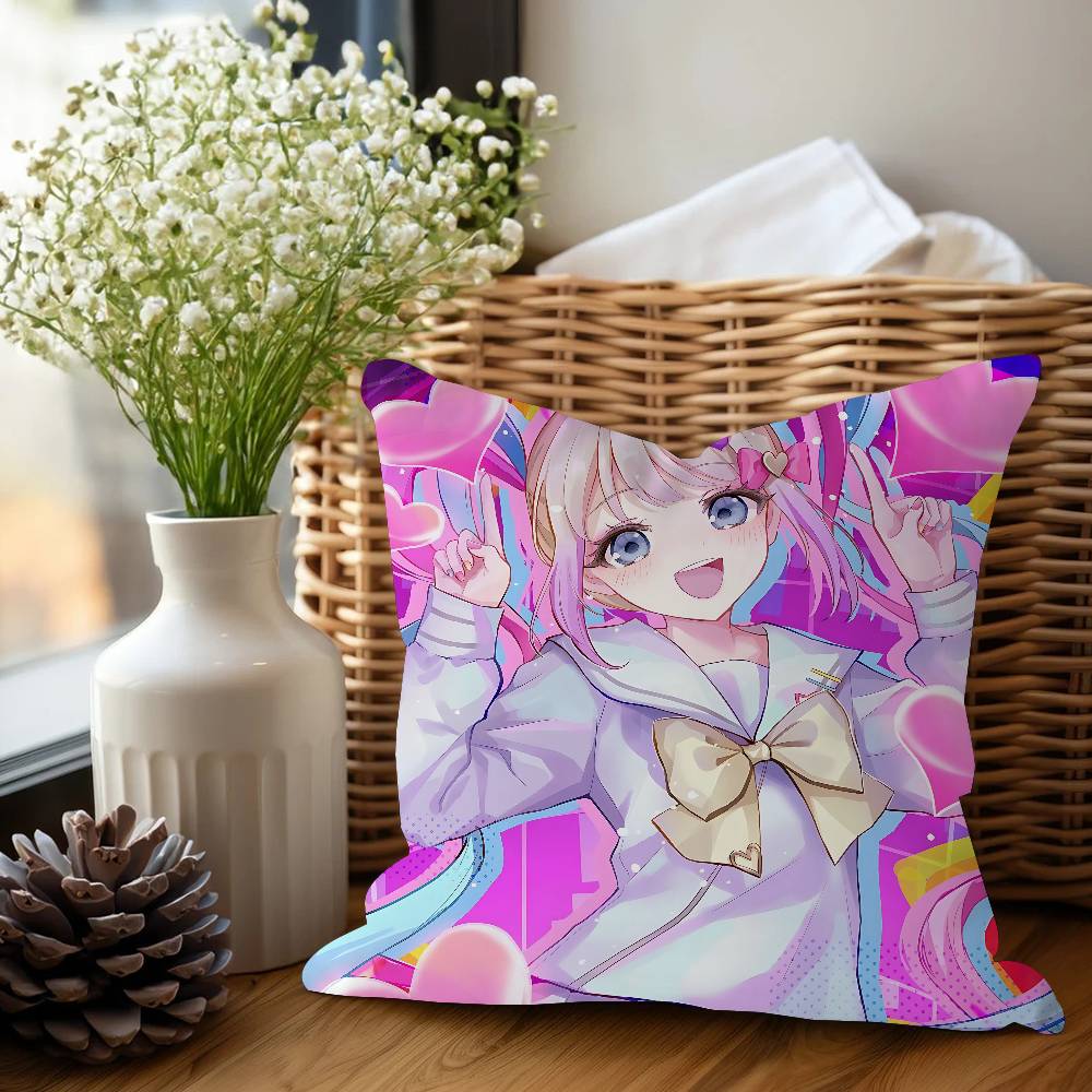 Anime Kangel Kissenkissenbezug Kissenbezug Wohnzimmer Sofa Heimdekor Kundenspezifisch