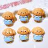 10 Pcs New Cartoon Animal Elephant, Rabbits, Kittens Series Resin Scrapbook Diy Jewelry Party Gift Hairpin Accessories A87