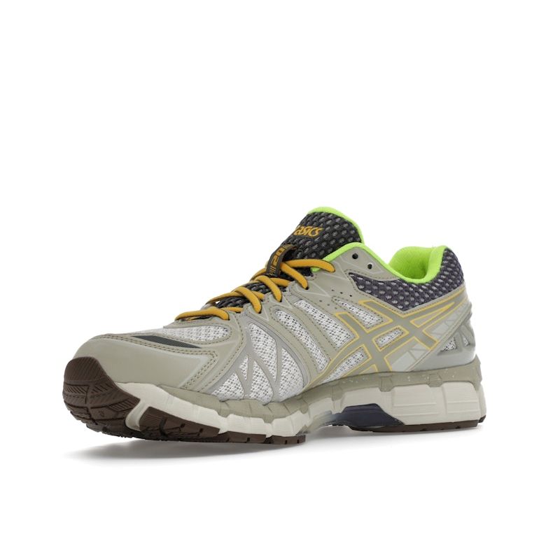 Asics Bodega x Gel Kayano 20 Small Wins Add Up Unisex Sneakers Cream Silver-Green Eucalyptus 1203A621-201