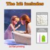 Disney Pearl Art Painting Frozen Elsa and Anna Handmade diy5D Pearl Gem Painting Pictures Crafts Special Shape Home Wall Decoration