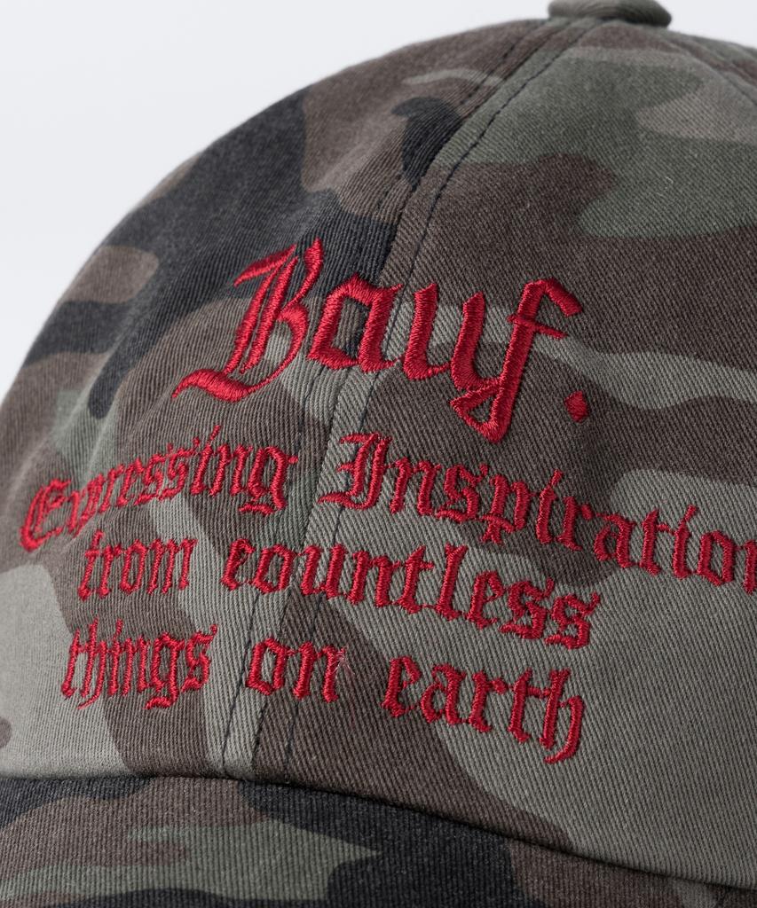 BAUF B Vintage Baseballkappe [Camouflage]