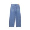 Fashion Style 2024 Autumn New Women's Clothing Slim Looking Easiest for Match Loose Wide Leg Denim Pants 5862157