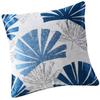 Leaf Pattern Jacquard Linen Pillow Cover Soft Textured Fabric Wrinkle Resistant Cushion Case For Living Room Bedroom