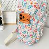 Schoolbag Japanese small fresh floral backpack Junior high school Mori sweet simple lightweight daily leisure large capacity backpack