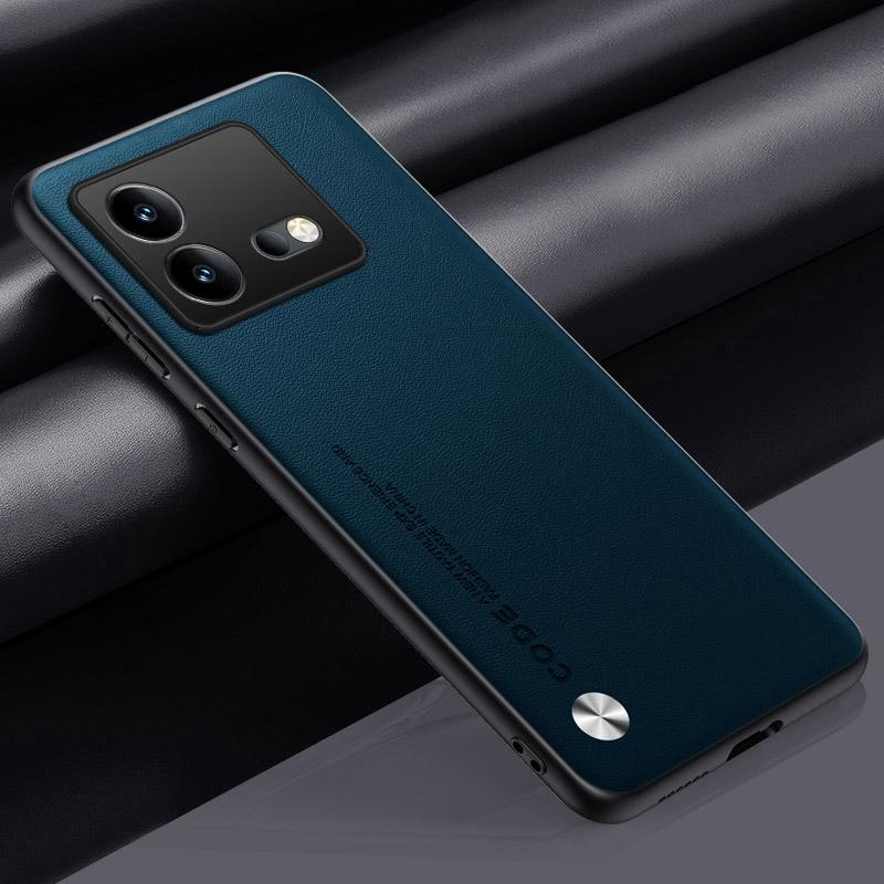 Luxury Leather Phone Case For Vivo iQOO Neo 8 Pro Neo8 5G Matte Cover Silicone Protection Case For iQOO 8 Pro iQOO8 8Pro Coque
