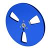 Leere Tonbandspule aus Aluminiumlegierung mit 3 Löchern (1,4, 7 Zoll) für TEAC, ReVox und Studer (blau)