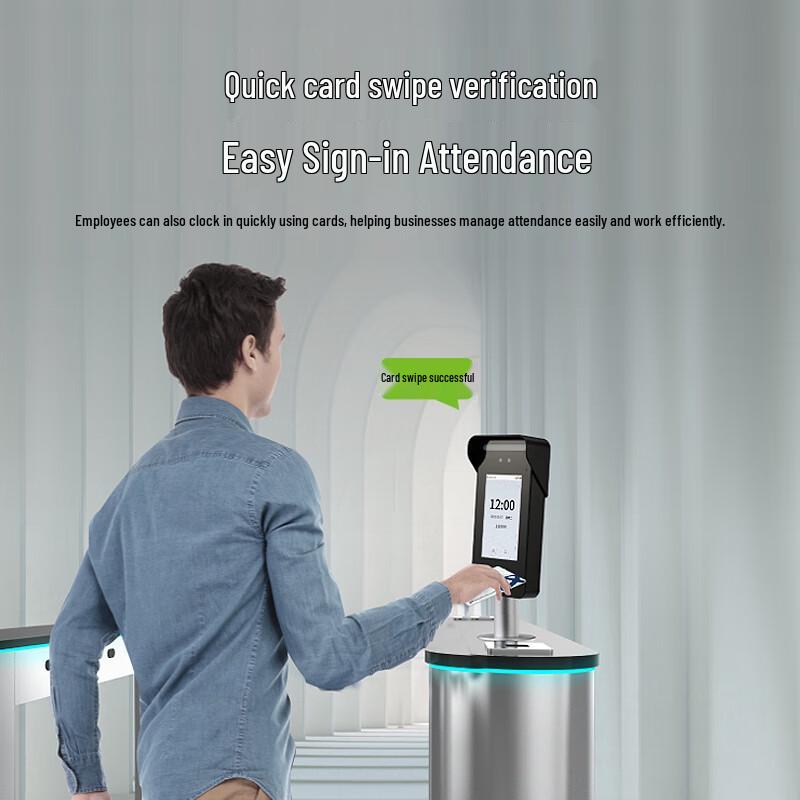 ZKTECO xface640 Dynamic Face Recognition Access & Time Attendance System CN plug (adapter included)