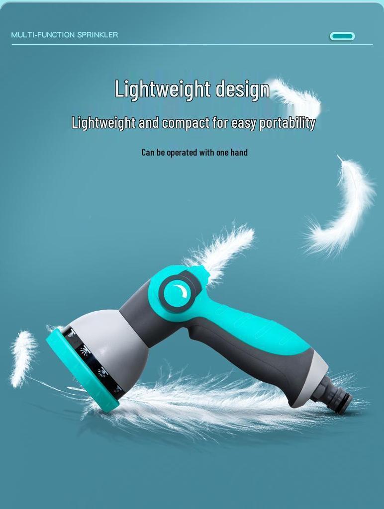 High-Pressure Watering Hose & Spray Gun for Car Wash and Garden