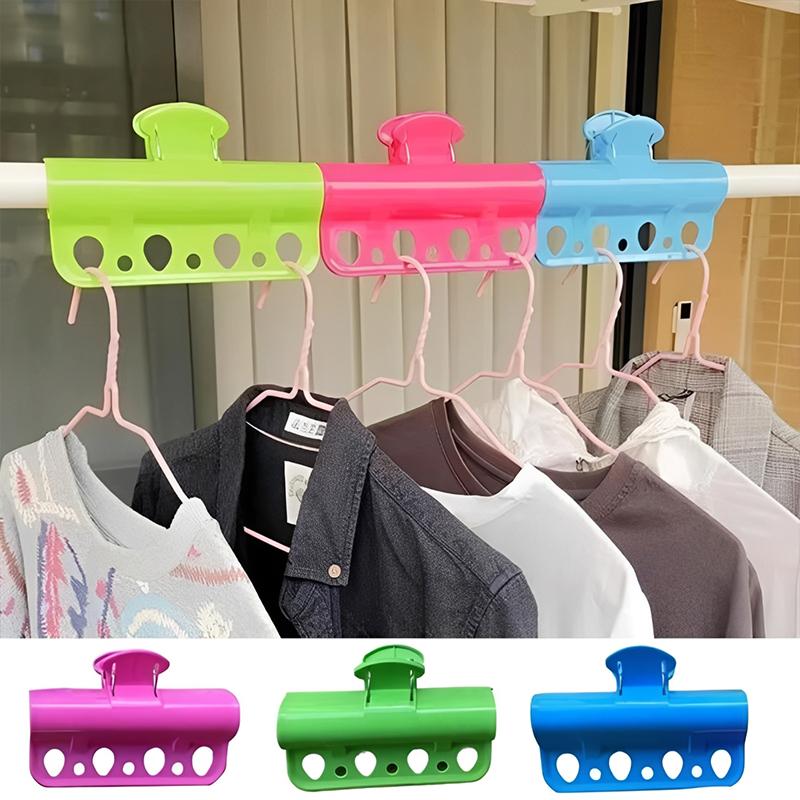 1Pc Plastic Windproof Clamp Clothesline Pole Quilt Drying Clip Outdoor Clothes Hanger Fixed Clamp