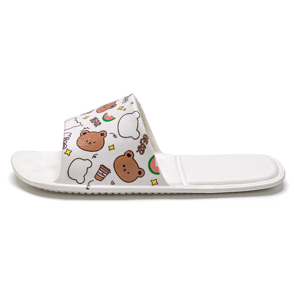 Cartoon Kinder Hausschuhe EVA Rutschfeste Flache Sandalen Faltbar Leicht Mode Slides Innen Außen Flip-Flops