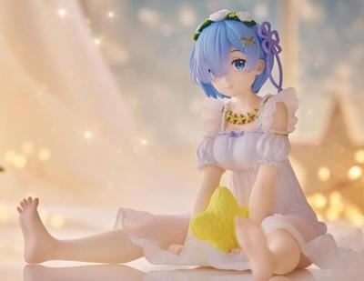 Rem figurka, Re:ZERO - Začátek života v jiném světě - Stolní roztomilá Hvězdný snový ver., 1 typ, přibližně 13 cm