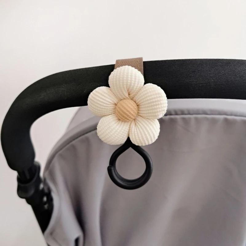 Haken Süße Blume Wagen Schirm Hängebeutel Aufbewahrungsschlaufe Haken Zubehör Zubehör