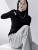 Long Sleeve Female Cold Basic Warm Shirt Bottom Shirt Large Size Heating Clothes In The Fall In The High Neck Inner Wear Padded Threaded T-shirt Tops