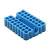 2pcs Bit Holder 32 Holes Bit Hex Shank Organiser Screwdriver Bit Holder Drill For Storage For 6.35MM Shank Storage Box