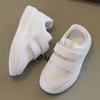 Kids White Sneakers Spring Autumn Boys Girls Lightweight Soft Sole Casual Sports Shoes Baby Flat Trainers
