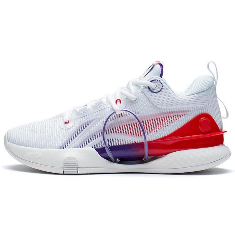 Li-Ning Speed 8 Premium White Red Men s ABAS015-4 EU 47⅔