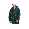 Adidas Originals Reversible Allover Print Hooded Long Sleeve Jacket Unisex Jacket Black JD6367