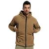 Men's Warm Tactical Fleece Hoodie Jacket Military Polar Thermal Outerwear for Hiking Outdoor