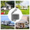 Abwasser Schlauch Set Wohnmobil Abwasserrohr Verstellbarer Schlauch Faltbarer Schlauch Für Camping Strand Reisen Urlaubsfahrzeug Reparatur Outdoor Urlaub