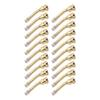 20PCS Tire Valve Stem Copper Excellent Sealing Capacity Rust Prevention For Truck Trailer RV Weeder V3 20 5