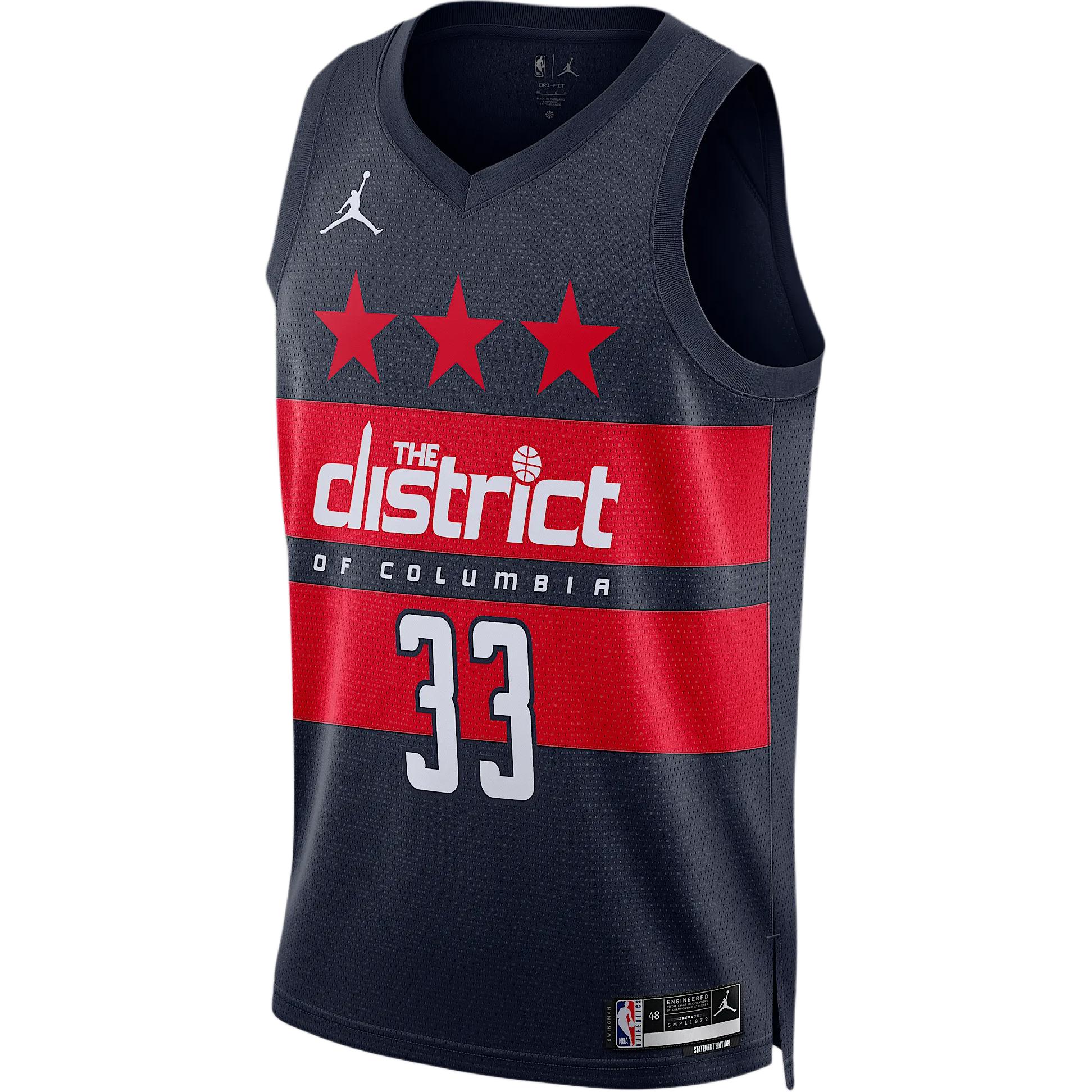 Jordan x NBA Statement EditionSwingman Basketball Jersey Men s University Marine Blue FQ4724-419 L