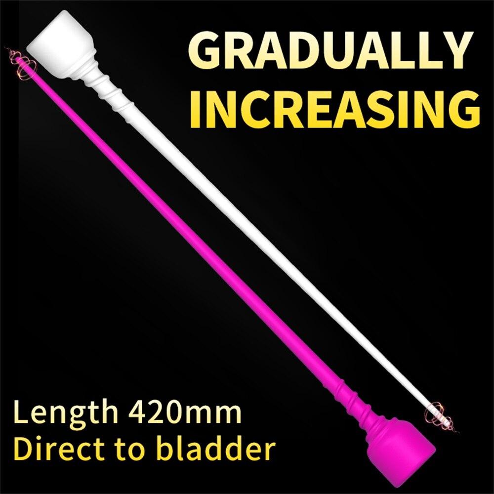 Купить Длинный уретральный расширитель Катетер Пенис Штекер Звук ...