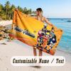 Custom Name Large Beach Towel,Naruto Quick Absorbent Towel For Outdoor Travel Poolside