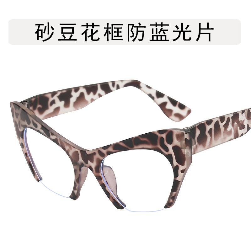 European American Style Women Glasses Frame Cat Eye Shape Blue Light Blocking Woman Glasses High Quality Glasses Women