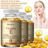 Vitamin E 450mg 1000IU - Boosts Immune Function, Antioxidant, Improves Cell Health and Skin Texture, Supports Eye | 120 Tablets 3 Pcs