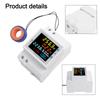 DIN Rail Electricity Meter Digital Display Power Meter Power Failure Memory Real-time Voltage Display For Home And Office