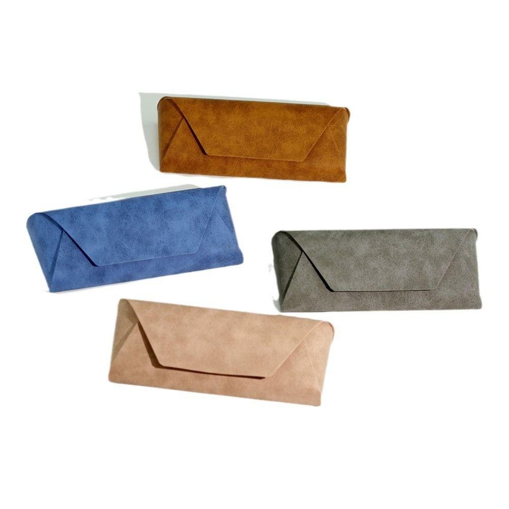 PU Leather Glasses Boxes Holder Stress Resistance Myopia Glasses Case Sunglasses Bag Men Women