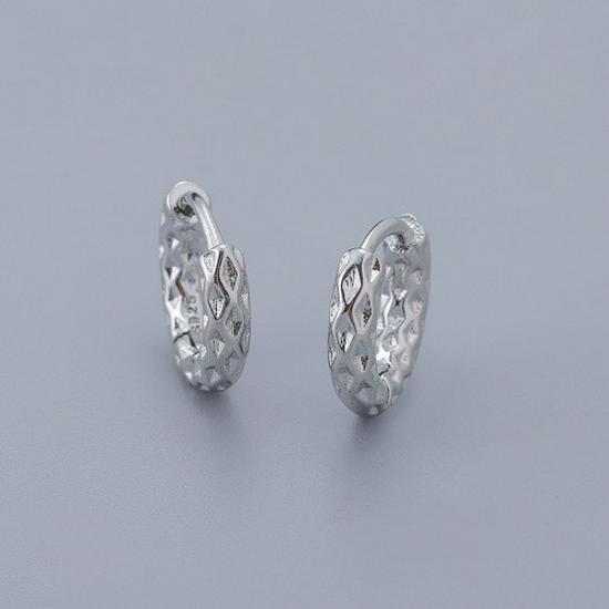 Korean Style Geometric Circle Earrings: Elegant, Versatile Ear Jewelry for Women and Students