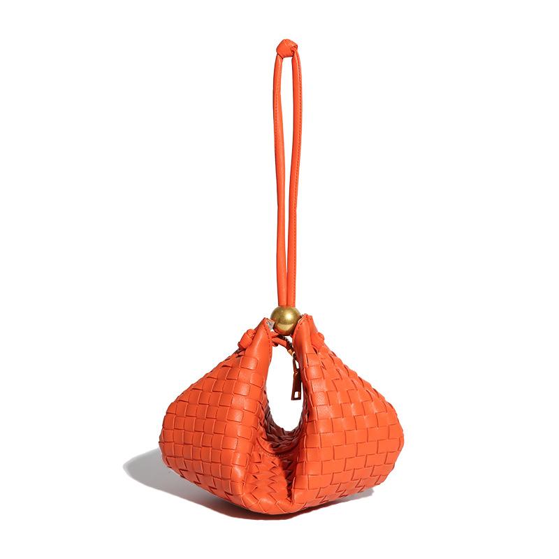 New Fashion Casual Versatile Armpit Bag Small Fresh Women's Solid Color One Shoulder Dumpling Bag Small Bag