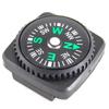 5pcs High Quality Portable Belt Buckle Black 20mm Mini Compass Survival Navigation Tool Outdoor Tool