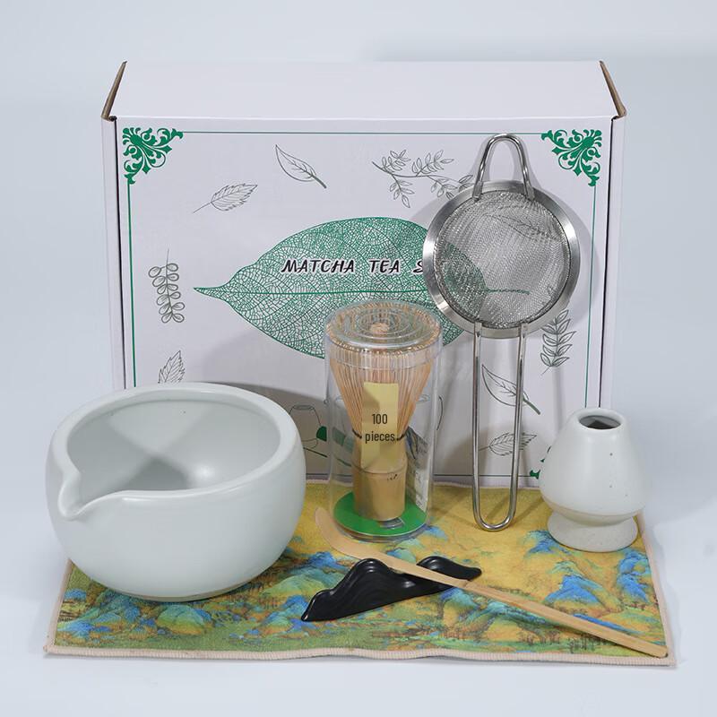 Japanese Ceramic Matcha Tea Set