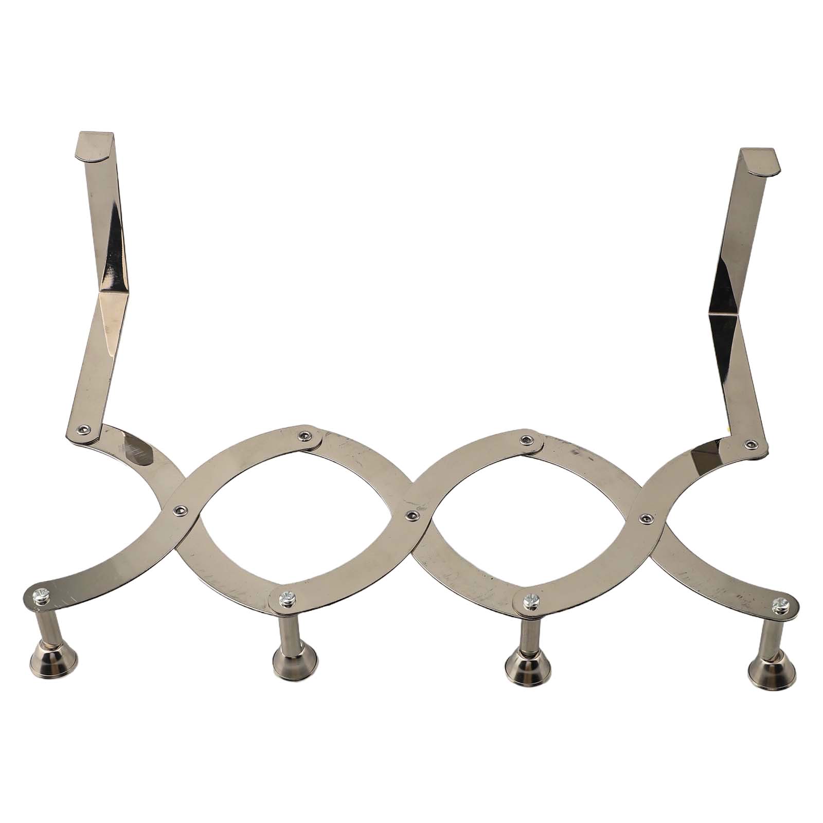 

Adjustable Clothes Hanger Stainless Steel Hook As Shown In The Picture Compact Storage Solution Long-lasting Durability