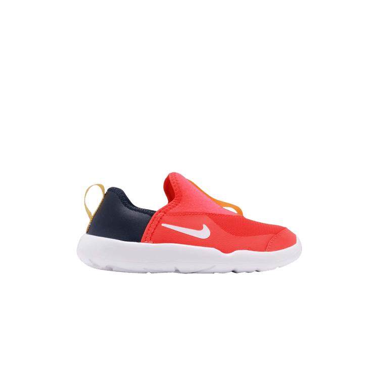 

Кроссовки Nike Lil Swoosh TD Bright Crimson Baby Orange White Midnight-Navy AQ3113-600