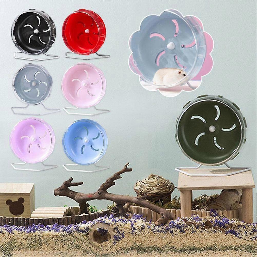 New Hamster Running Wheel Hamster Treadmill Runner Hamster Cage Supplies Multiple Colors Support Color Selection