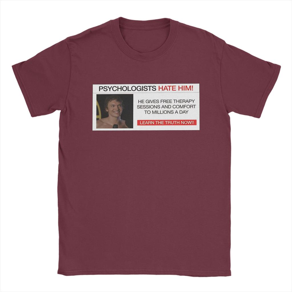 Unisex T-Shirts Psychologen HASSEN Ilya Rozanov Vintage Baumwoll-T-Shirt Kurzarm Erhitzte Rivalität T-Shirts Rundhals Oberteile