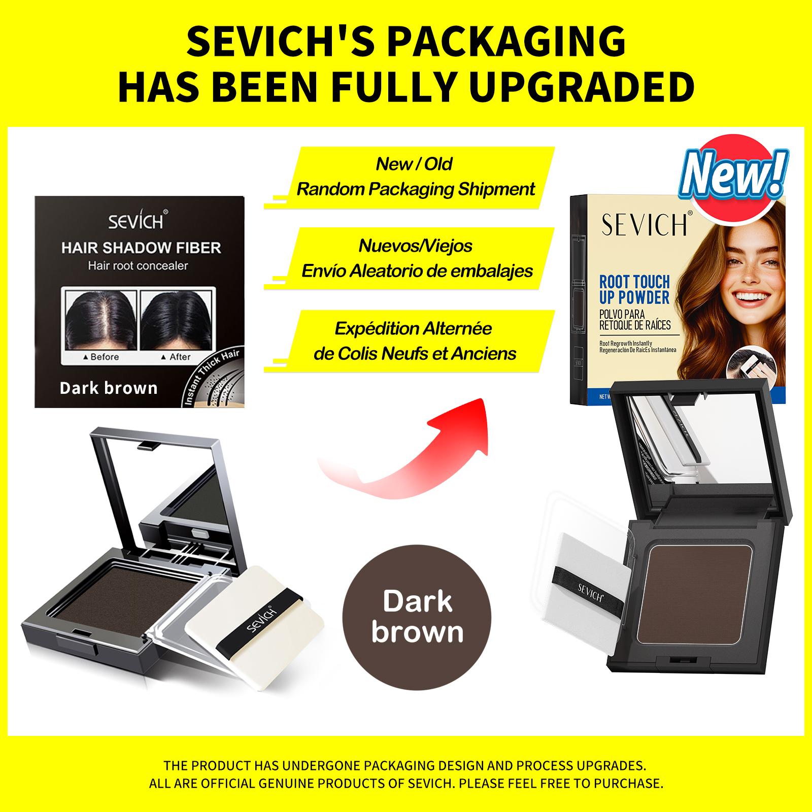 

Sevich Пудра для линии роста волос 12 г Пудра-тень для линии роста волос Макияж Консилер для волос Натуральное покрытие Унисекс Средство от выпадения волос