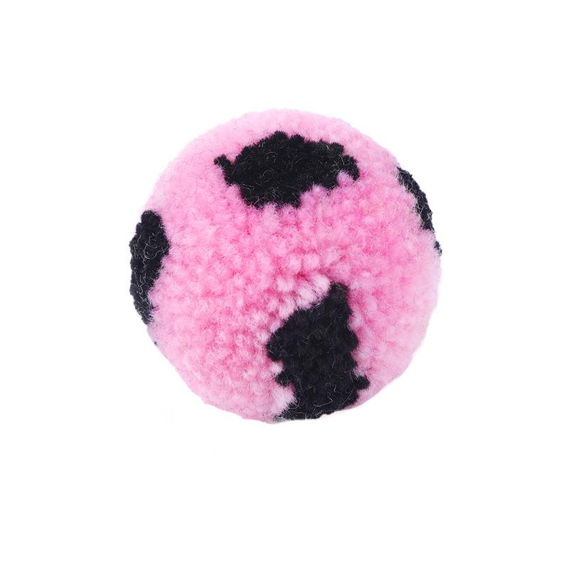 Plush Silent Yarn Ball Football Cat Toy – Self-Entertainment for Pets
