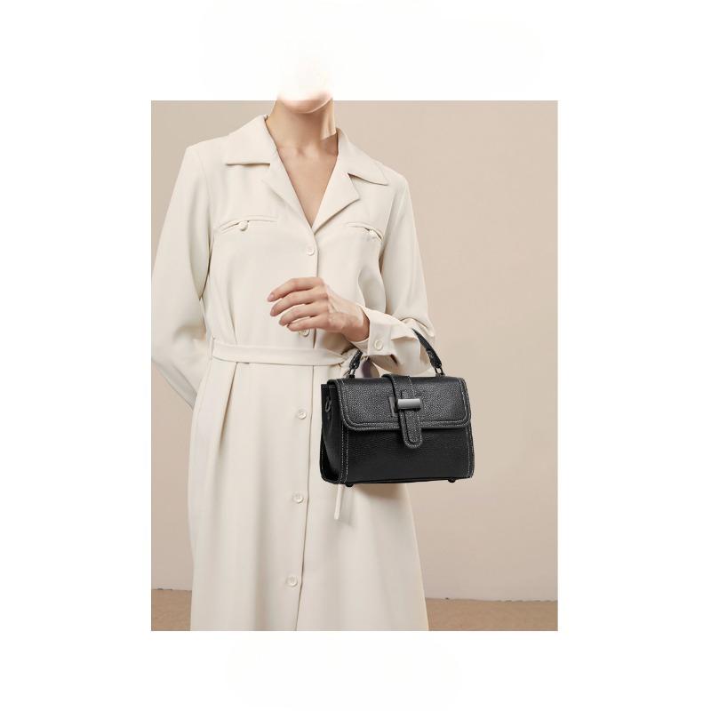 New Commuting Bag Fashionable High End Crossbody Bag Genuine Leather Women's Bag Versatile One Shoulder Carry
