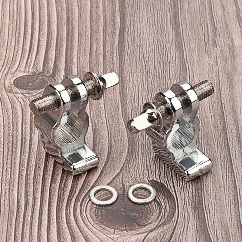 2Pcs Drum Expansion Clip Convenient Drum Clamp Connector Mounting Clamps Metal Drum Rack Clamp Hardware Enduring