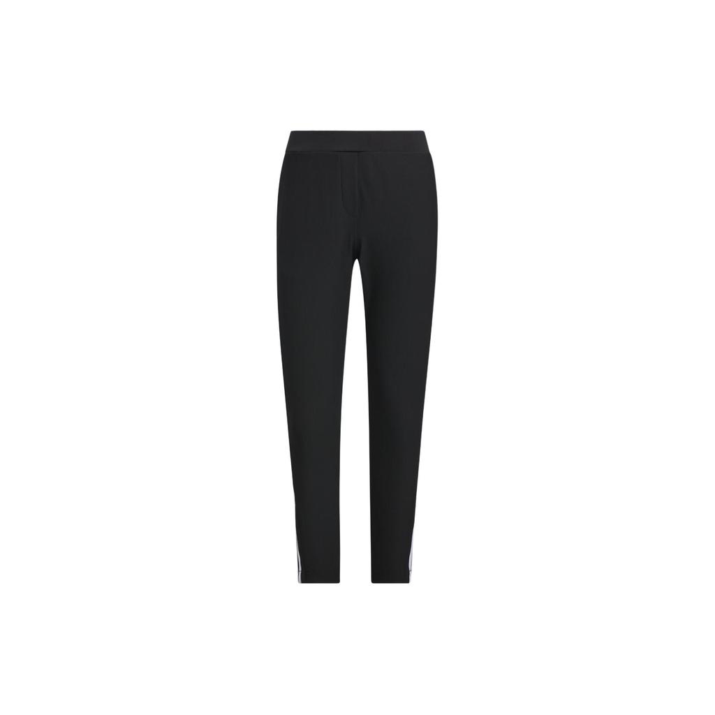 Adidas Aeroready 3-Stripes 7/8 Pants Color Block Golf Knitted Sports Pants Women Pants Black IK9790