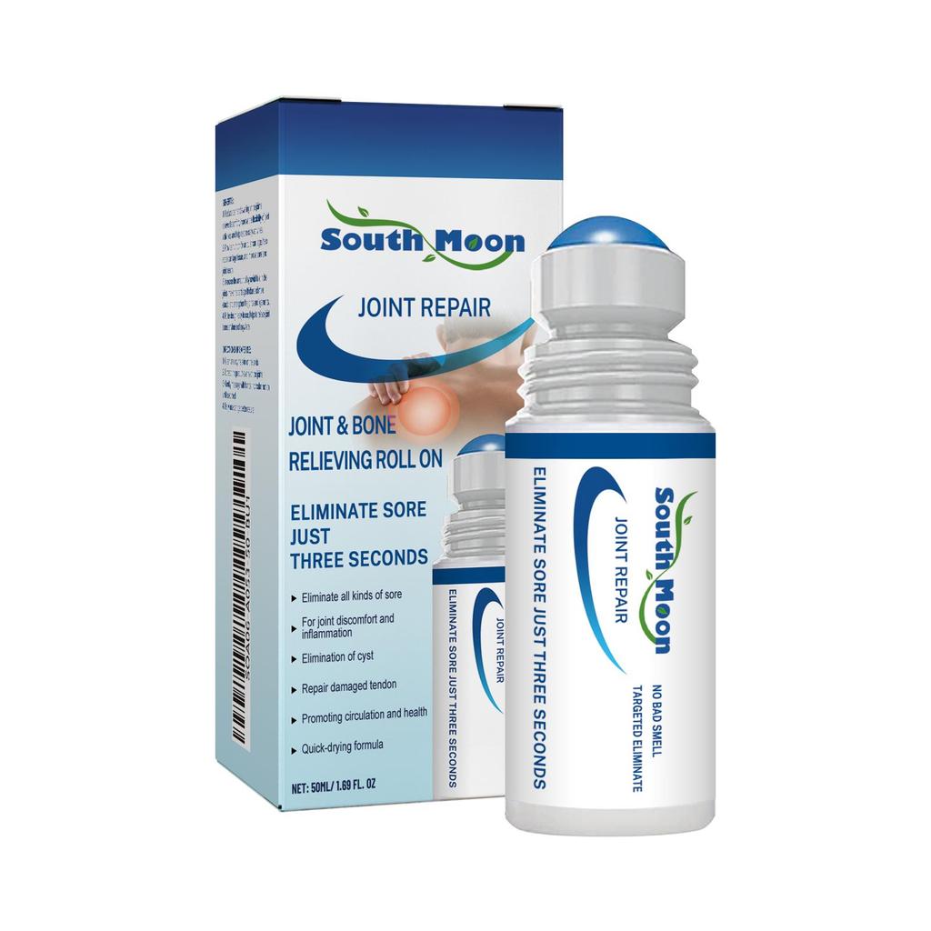South Moon Joint Care Roll-On Liquid for Body Joints, Wrists, Knees, Lumbar and Cervical Spine Pain Relief Liquid