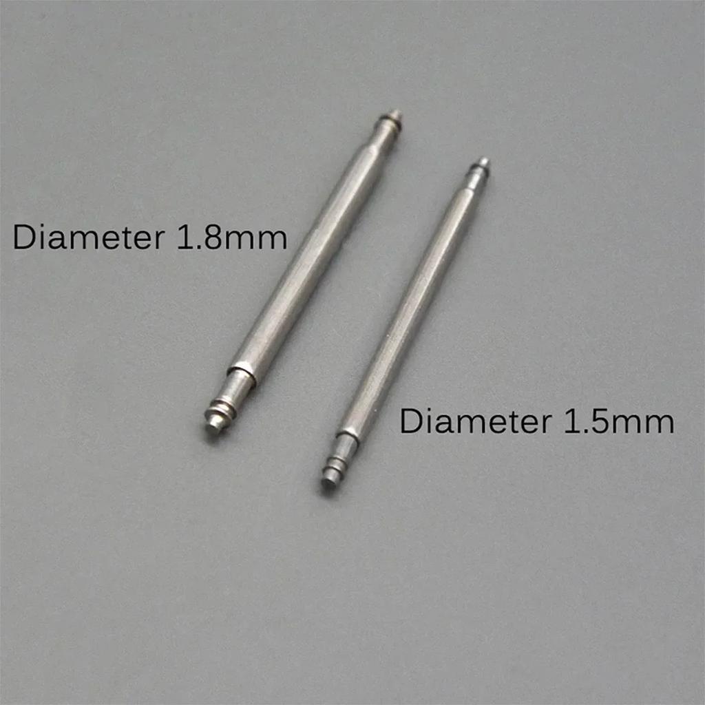 270pcs/set Strainless Steel Spring Bars Dia 1.5mm/1.8mm Length8mm - 25mm/6mm - 23mm Watchband Strap Belt Watch Repair Tools Pin