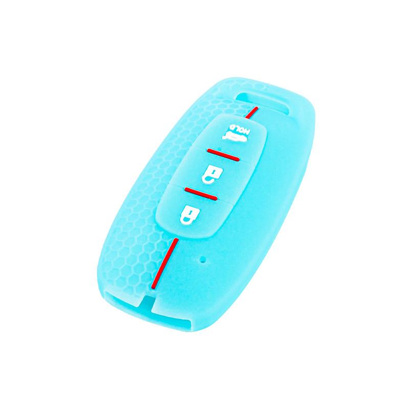2 3 4 5 Buttons Silicone Car Key Case Cover For Nissan X-Trail T33 Kicks Qashqai J12 Juke Teana Altima Ariya Remote