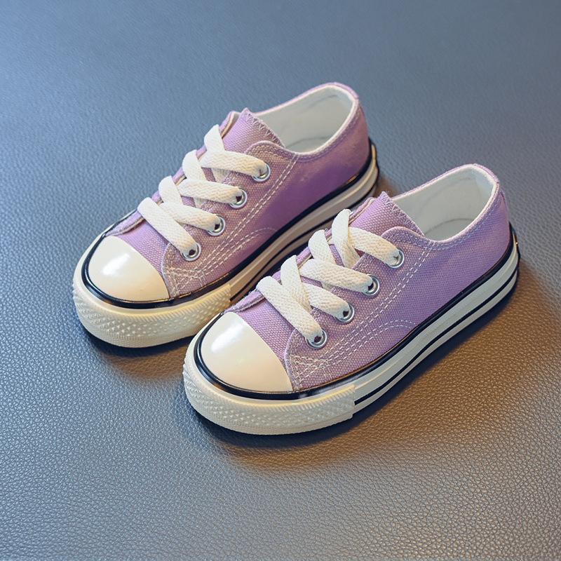 Kinder Canvas Board Schuhe Frühling Herbst Neuer Stil Kleinkind Kindergarten Babyschuhe Koreanische Version
