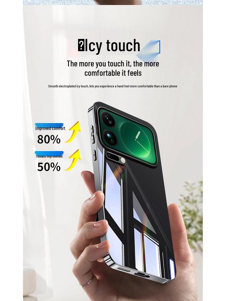 Xiaomi 17 Pro Max Handyhülle - Neue High-End, Sturzsichere Schutzhülle aus Spiegelglas