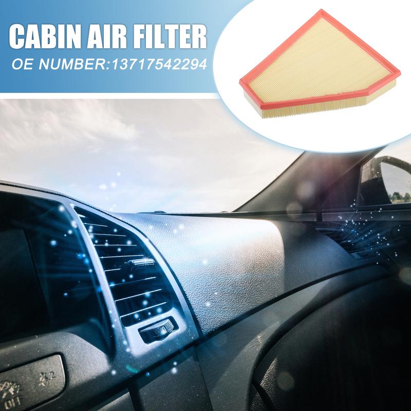 X Autohaux Car Cabin Air Filter 13717542294 for BMW 128/323I 325/328I/Xi 330I/Ci/Xi Xdrive L6 2.5L 3.0L 2006-2013 Accessories